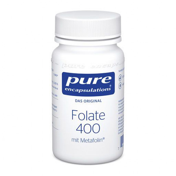 Фолиевая кислота PURE ENCAPSULATIONS Folate 400 Kapseln 90 шт Pro medico Фолиевая кислота PURE ENCAPSULATIONS Folate 400 Kapseln 90 шт Pro medico